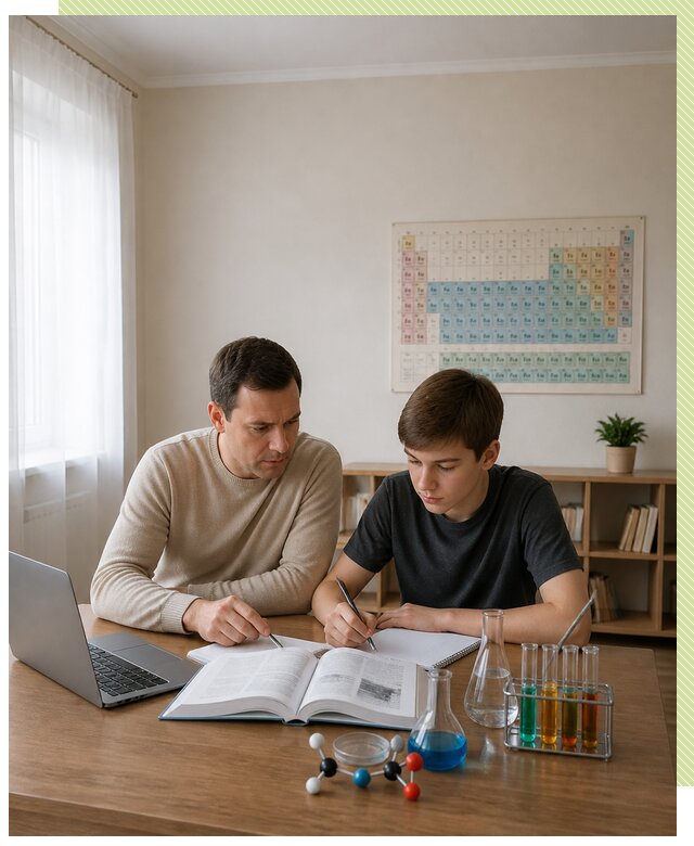 Репетитор по химии 8 класс в Острогожске по цене от 1252 р. | РепетиторРоссия